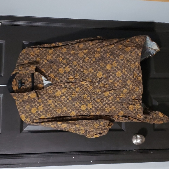 Lane Bryant Tops - Sharkbite Hem Retro Blouse 26/28